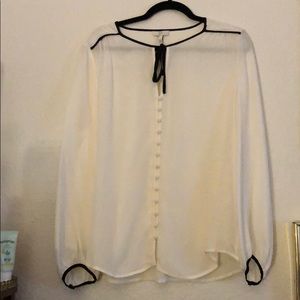 New Joie Silk Blouse, sz Large